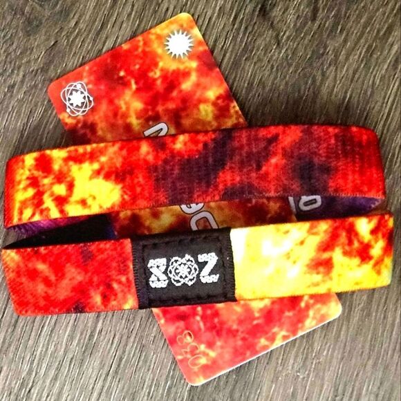 ZOX "RIDE ON" #38 SUPER RARE DIAMOND DOUBLE MOONSTONE Collectible MED wristband - Picture 6 of 16